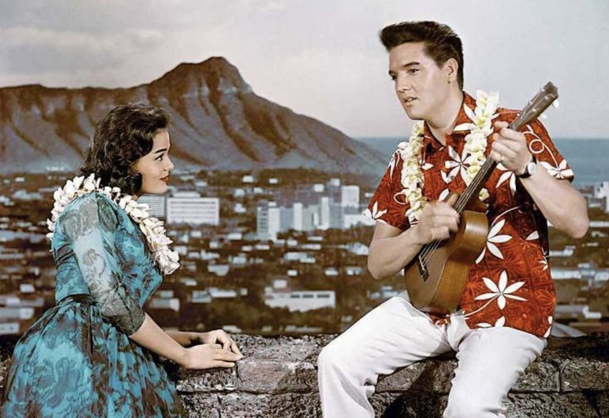 кадр из фильма "Голубые Гавайи", 1961