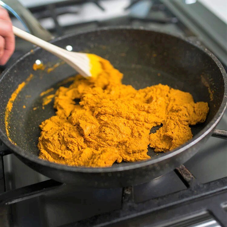 Паста из куркумы