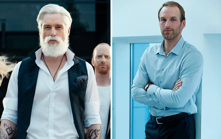 Теле2 реклама седой мужчина с бородой. Кто снялся в рекламе росбанка с бородой