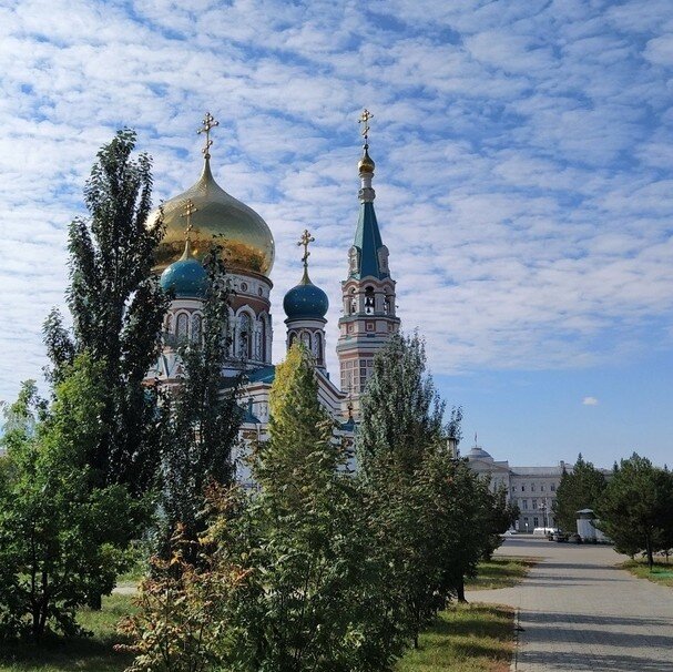 Успенский Кафедральный собор, наши дни. Фото: Удивительный АльбОМСК 