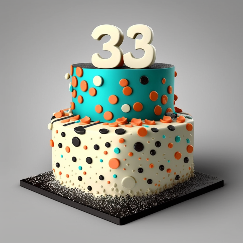 Торт 33