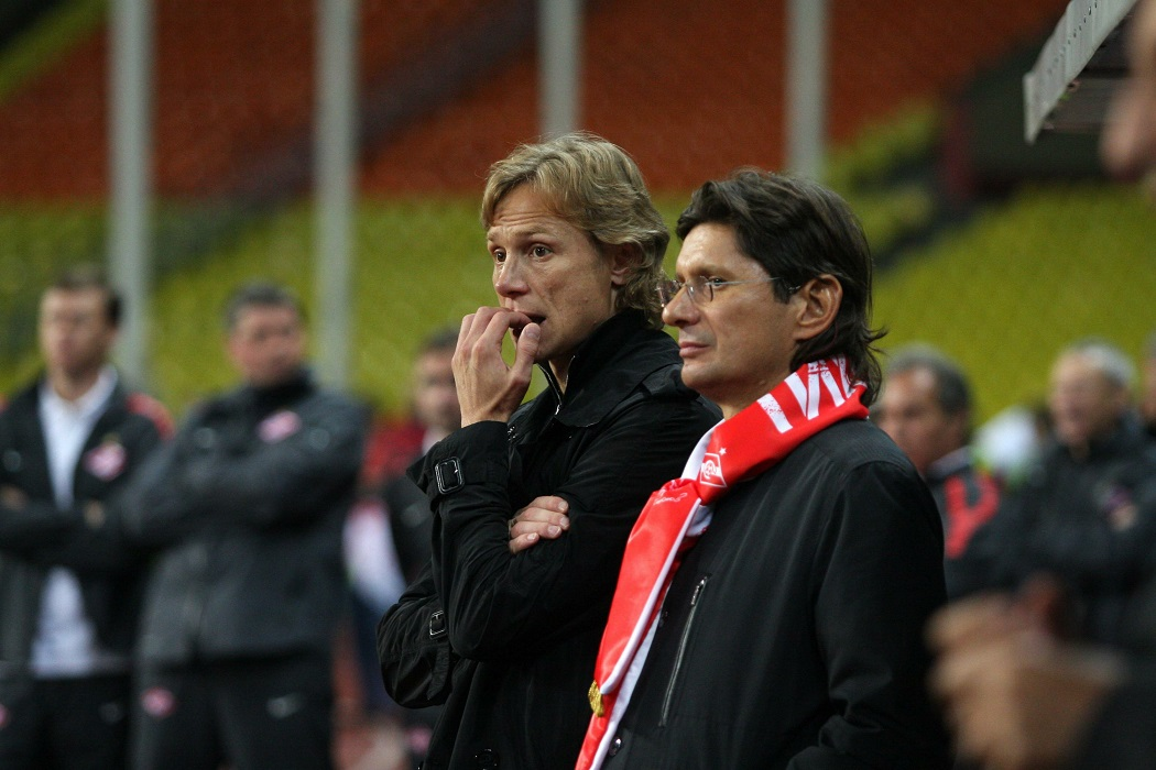 Валерий Карпин и Леонид Федун. 