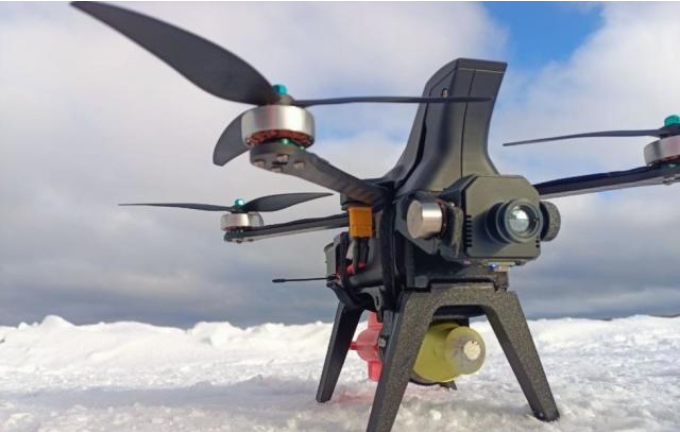 "Летающий тепловизор" БПЛА400Т.