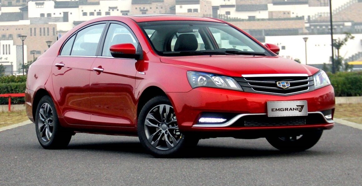 Geely Emgrand ec7 Рестайлинг