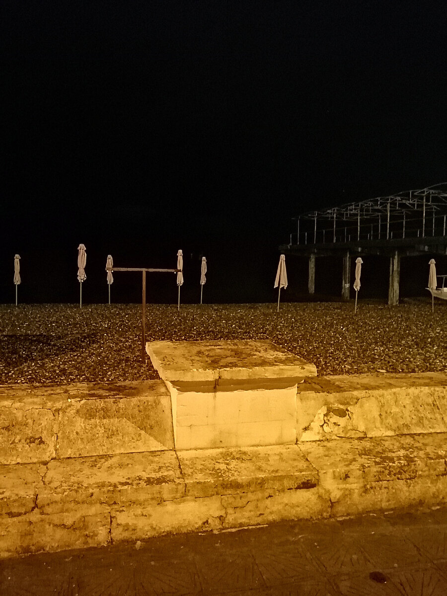 Пляж пошел "спать"