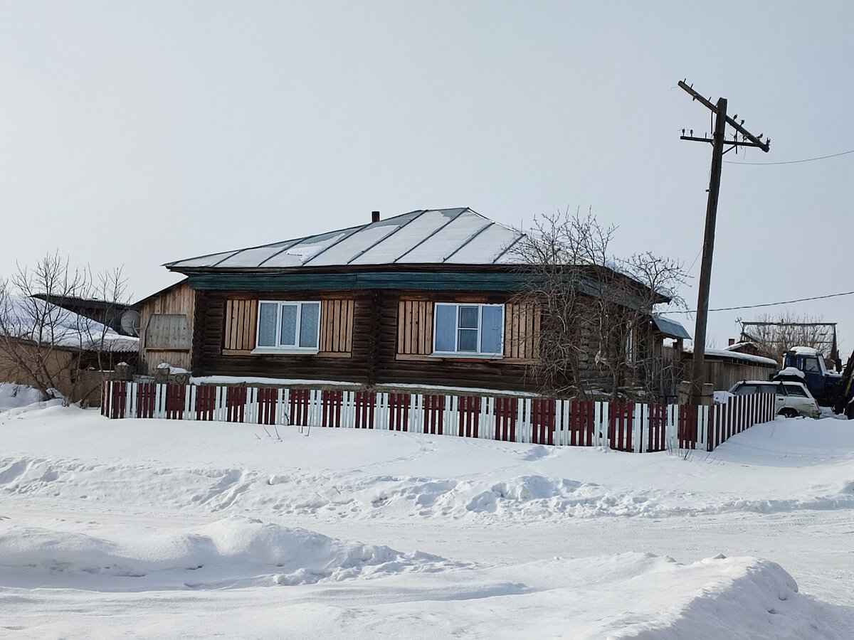 Дом, где предположительно останавливался цесаревич Николай Александрович в 1891 году, с .Кидыш, 2023г. Фото Аблиной Л.