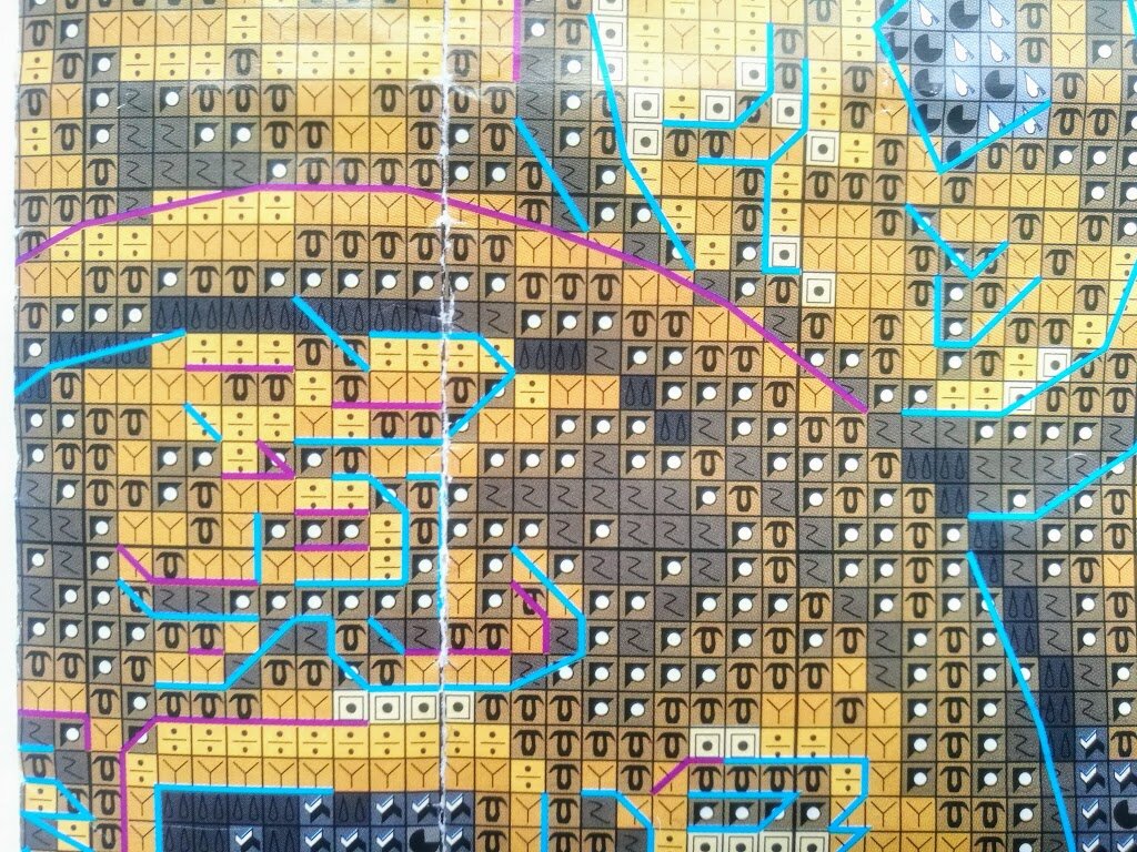 Схема для - брррр.  одиночек нет, но все такое коричневое..