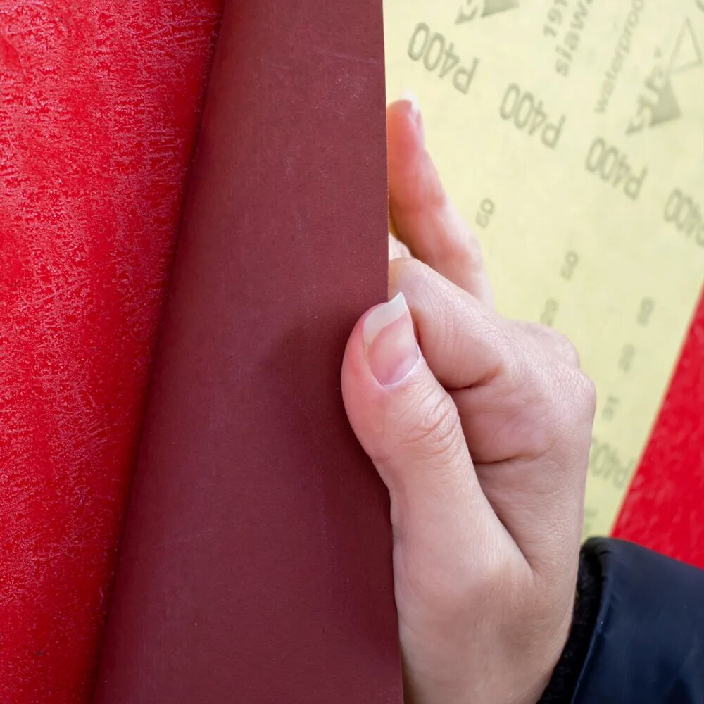 Наждачная бумага водостойкая P400 280x230 мм SIA, арт. Т 6021.0400.7