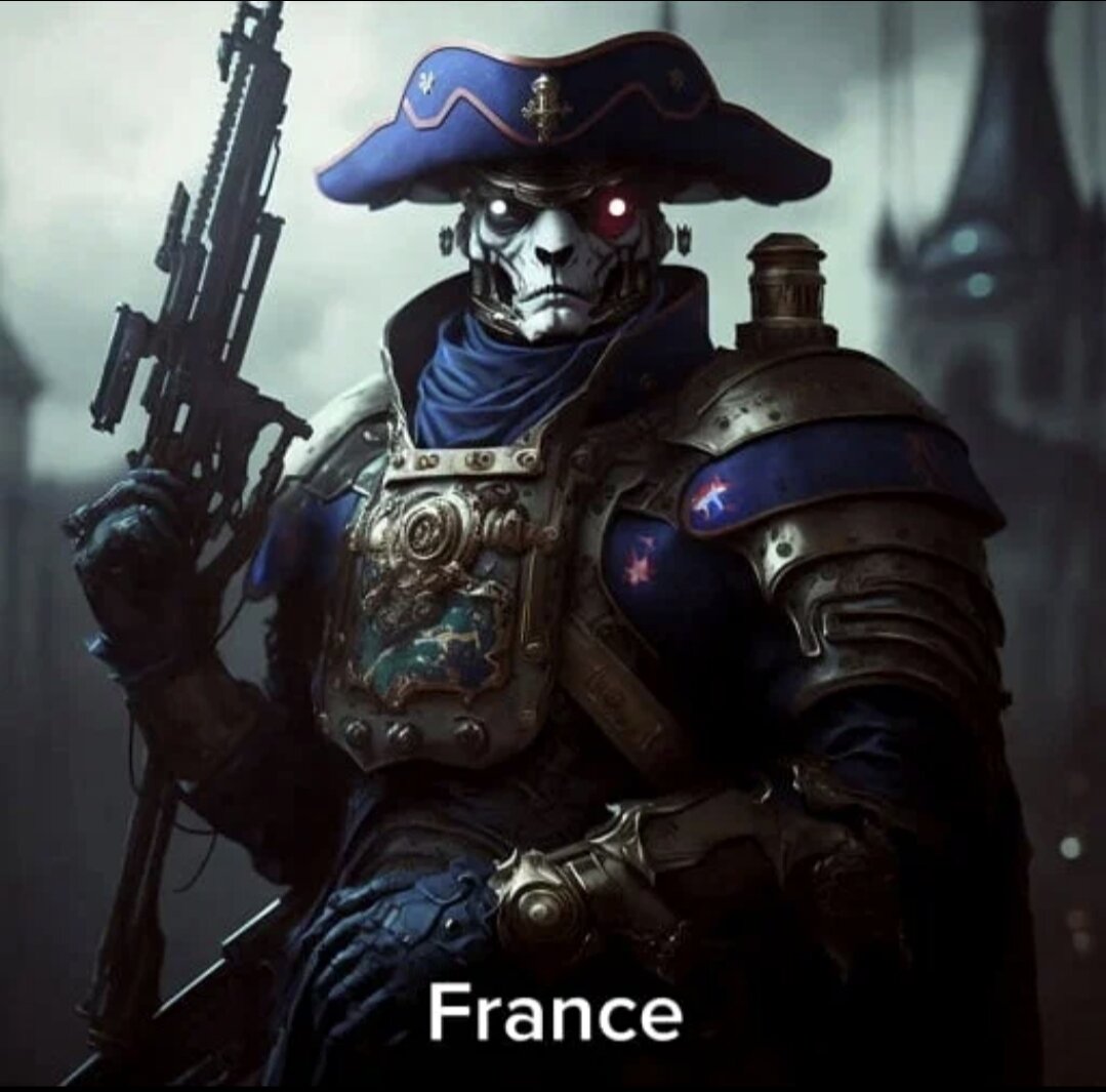 Фото из открытых источников. Я так понимаю, гибрид Наполеона, Терминатора и какого-то черепа. Голова маленькая, зато тело мощное. Сила есть, как говорится...