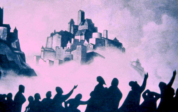 Николай Рерих "Армагеддон". 1936 г.