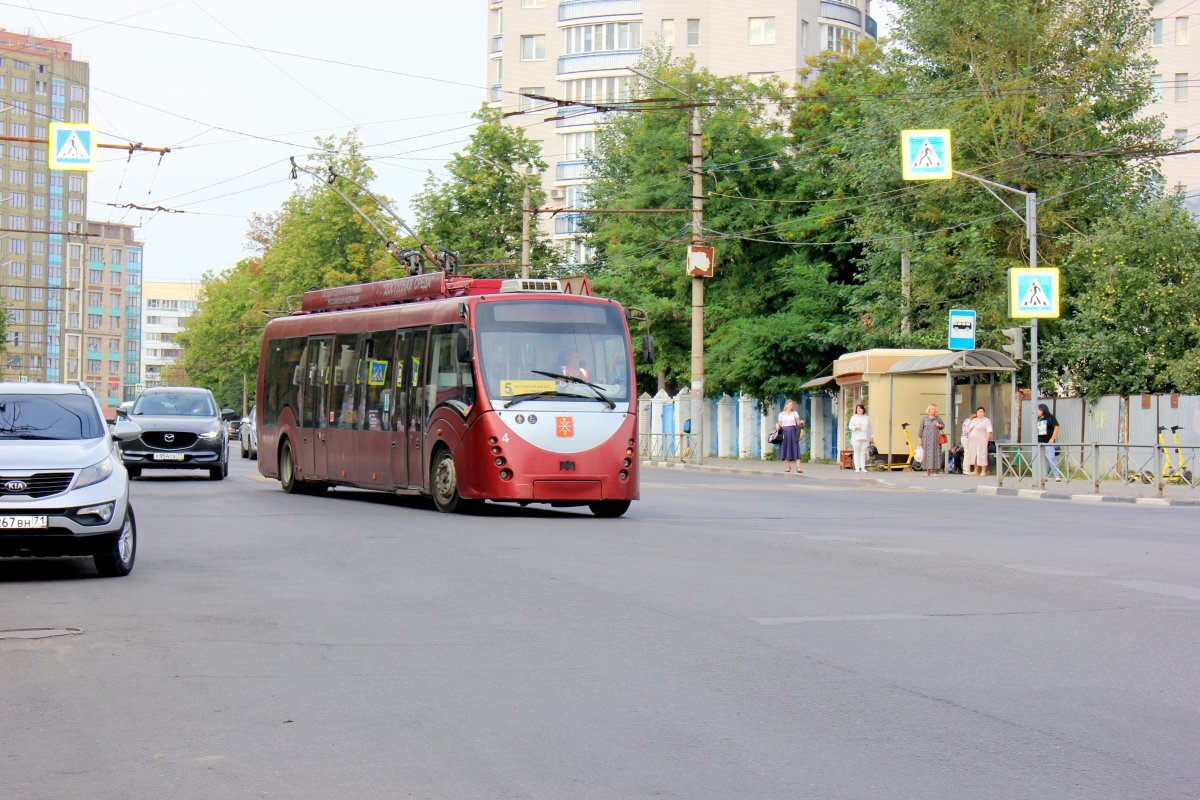    Туляки жалуются на работу троллейбуса №5