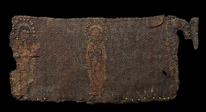 Деисус с изображением Иисуса Христа .