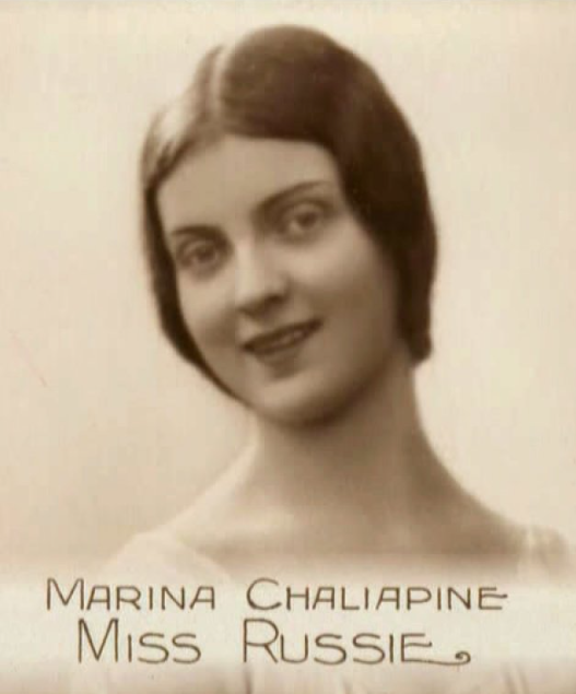 Драматическая судьба Марины Шаляпиной, дочери великого баса, носившей титул Мисс Россия 1931