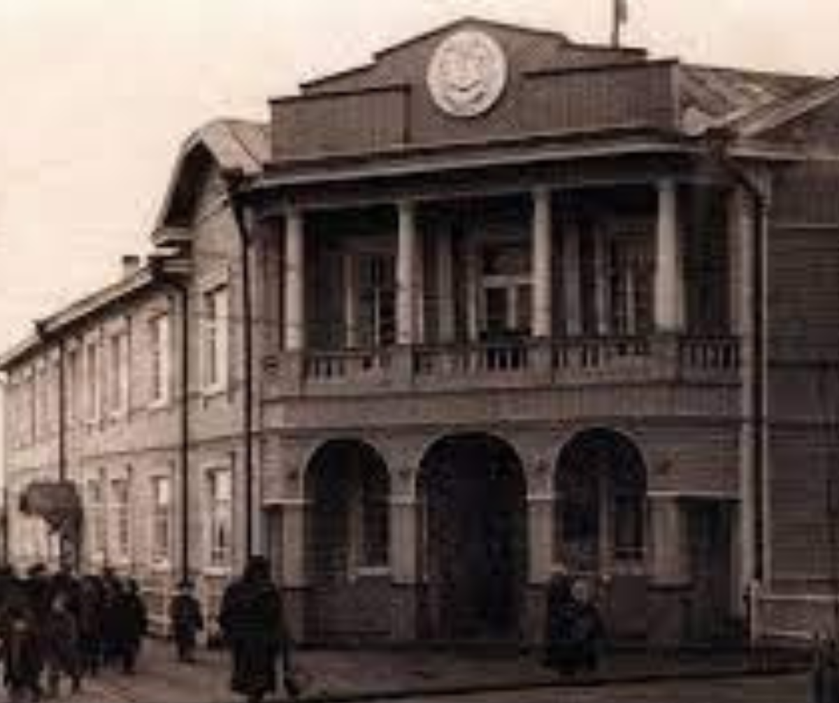 Дом в котором жил Петр Вокуев