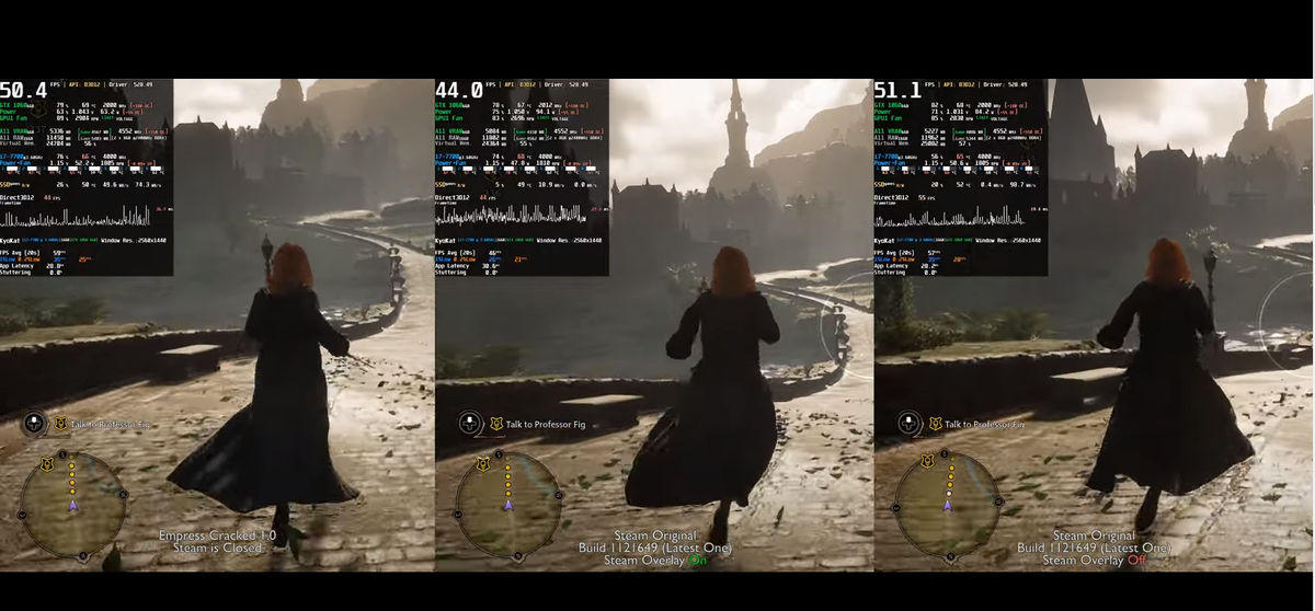 разница в FPS значительная