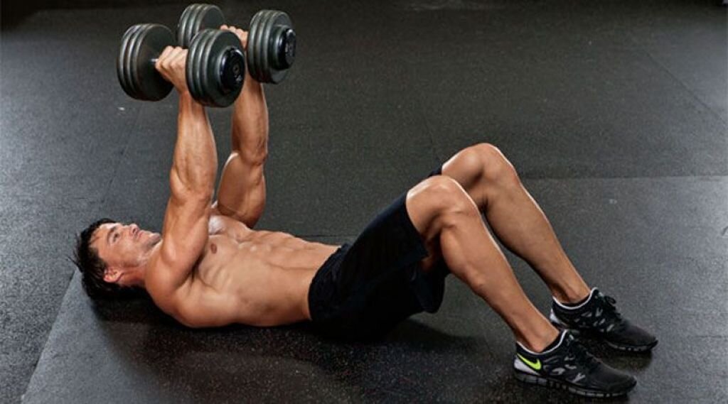 Упражнение Dumbbell Bench Press