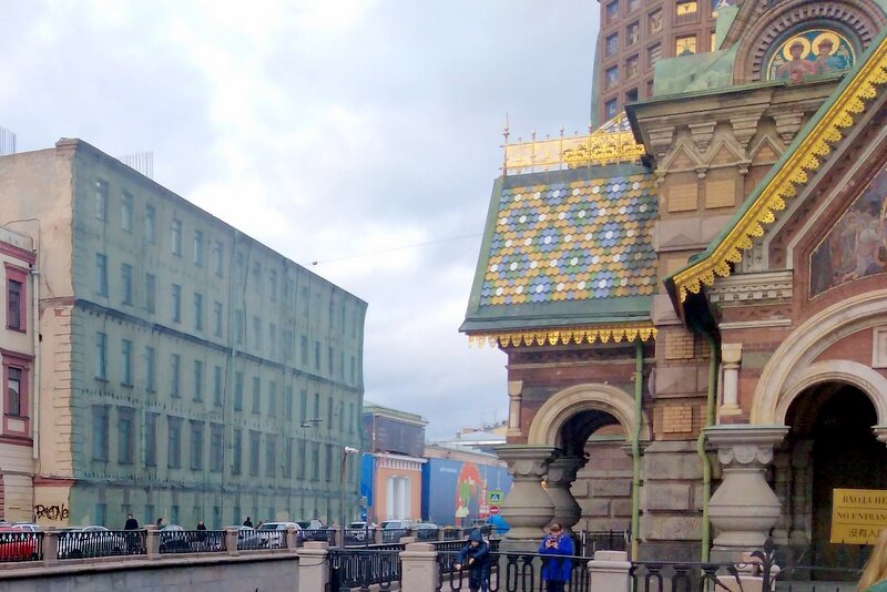 Храм Спаса на Крови́ в Санкт-Петербурге. Фото моё
