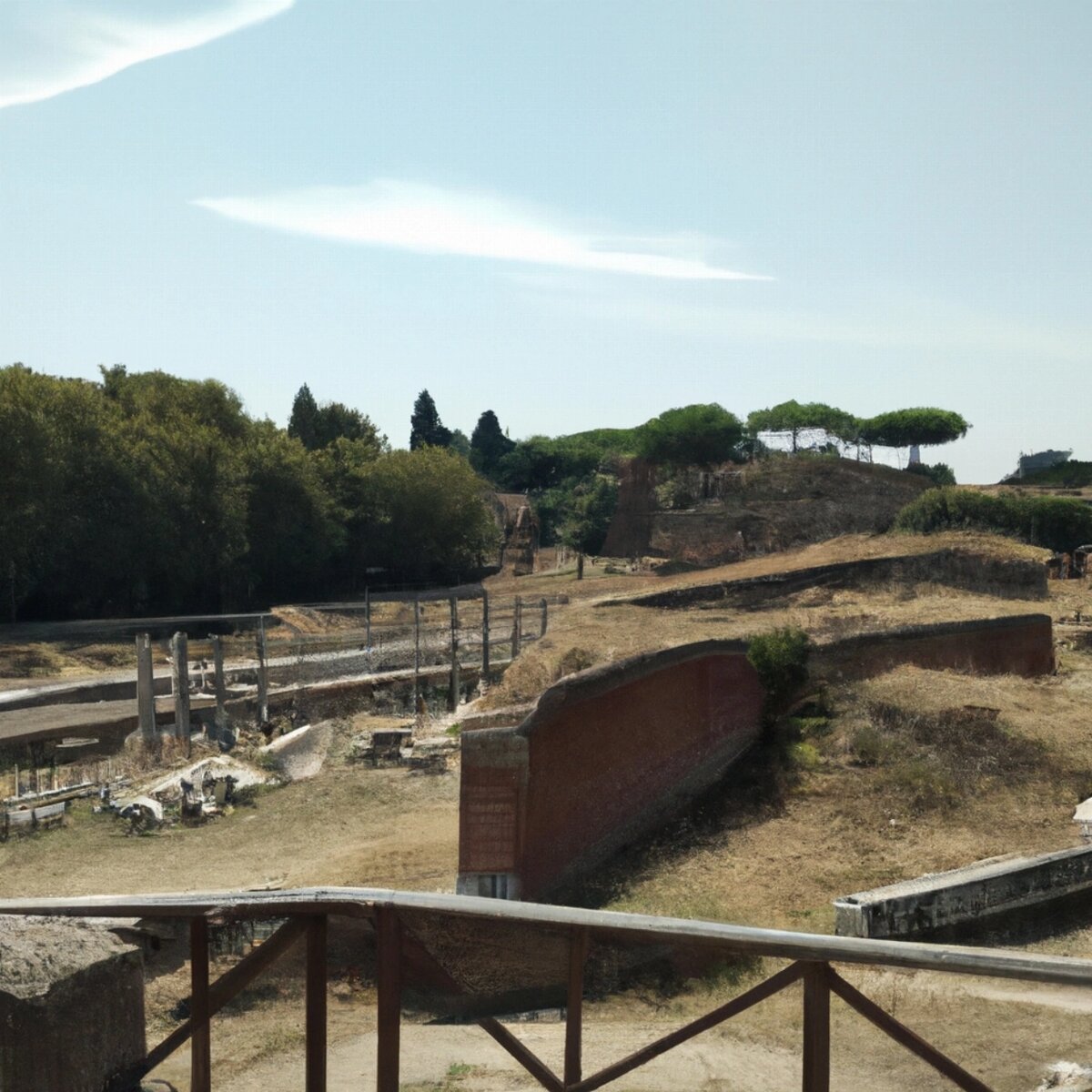 Попросил нейросеть, нарисовать падение Римской империи и вот что получилось 