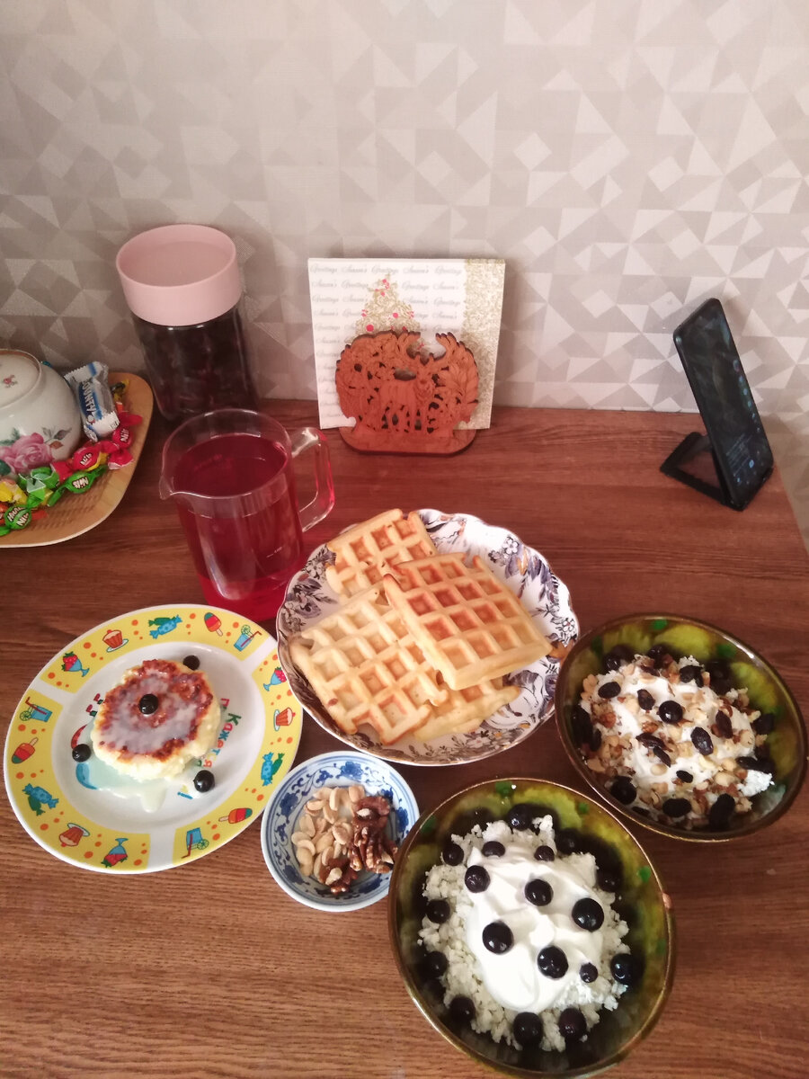 Мои любимые завтраки.