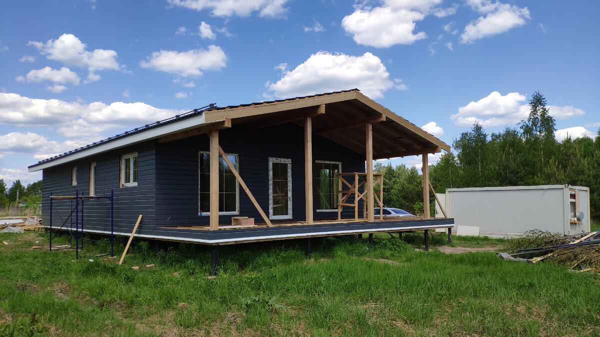 Наш дом получил цвет