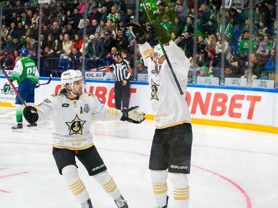 «АДМИРАЛ» ПОБЕДИЛ УФИМСКИЙ «САЛАВАТ ЮЛАЕВ» СО СЧЕТОМ 2:1 ФОТО: ХК "АДМИРАЛ" 