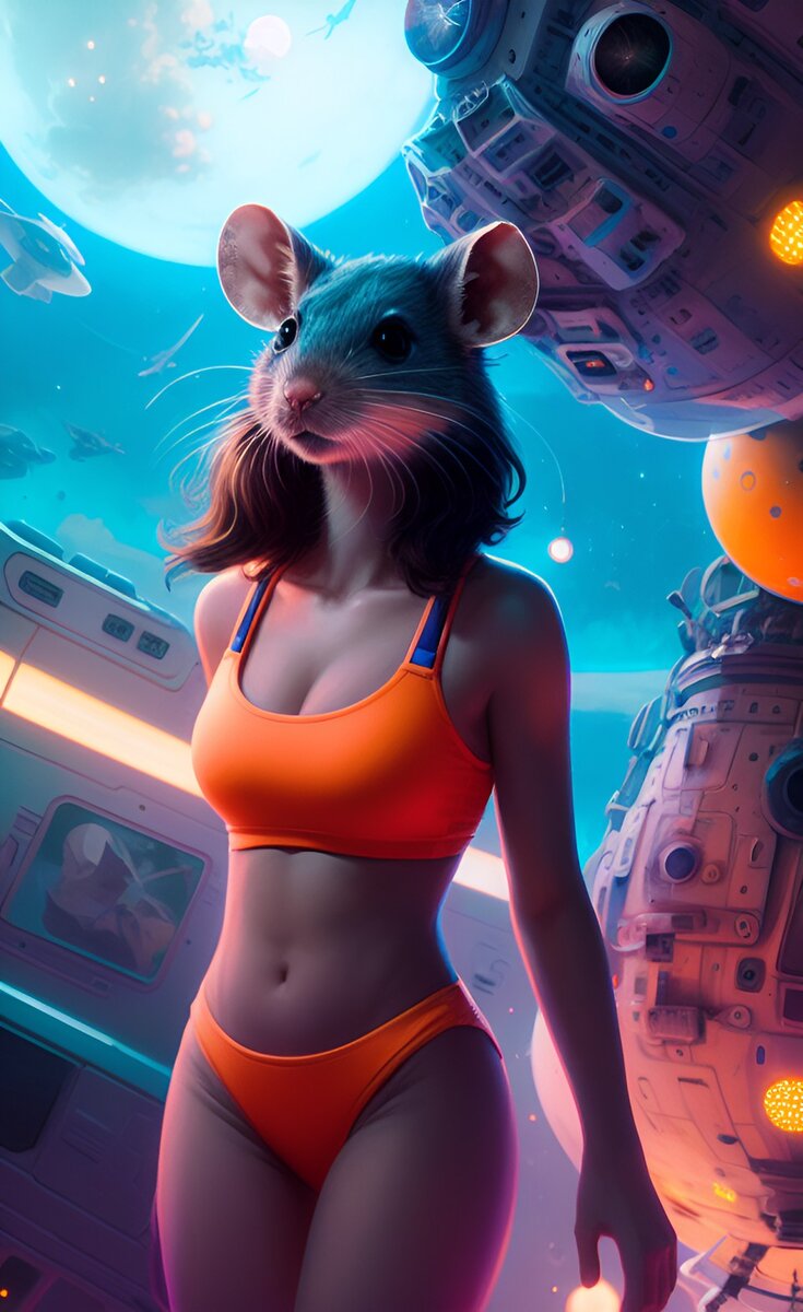 1. Аглая - эксперт по Искусственному Интеллекту. Создано нейросетью ИИ по запросу Безумного Фермера (фото Автора). 
