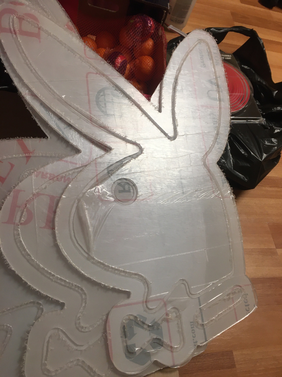 Вот так выглядит заготовка 