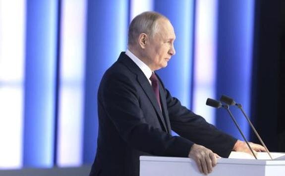    президент России Владимир Путин, Mikhail Metzel/Kremlin Pool