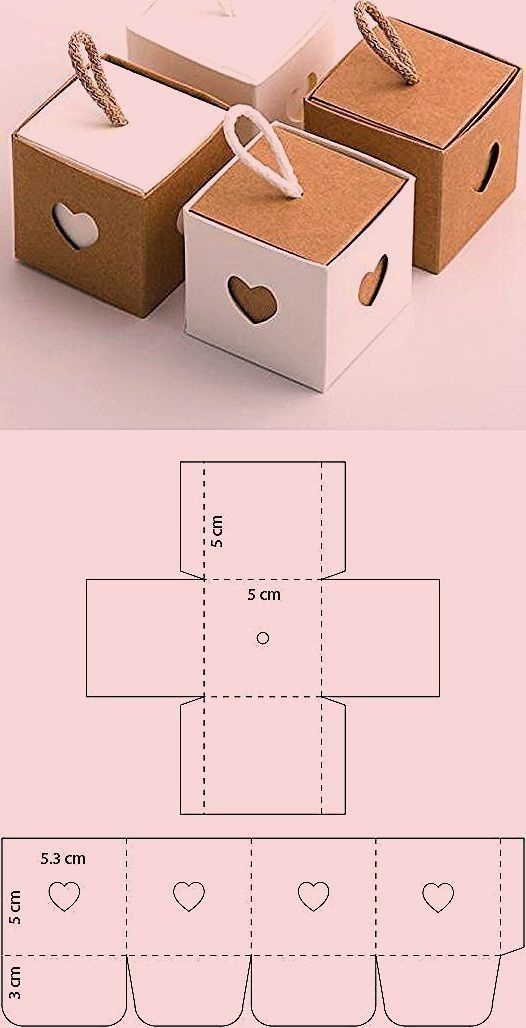 Как украсить картонную коробку своими руками