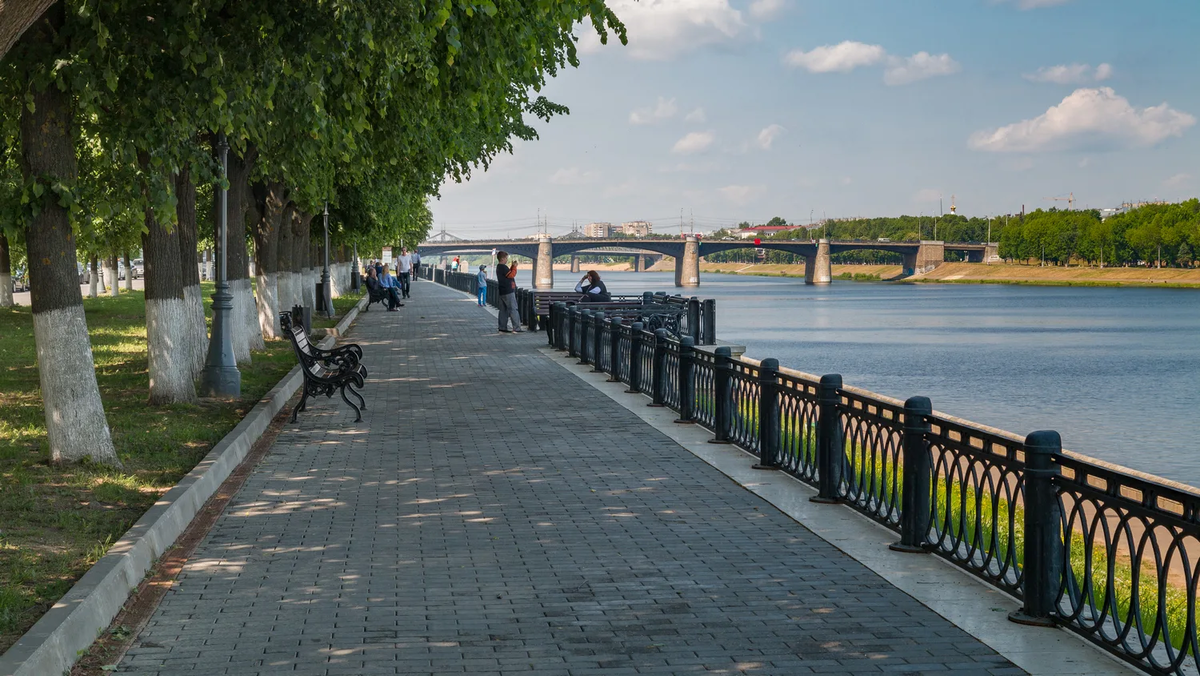 тверь набережная волги