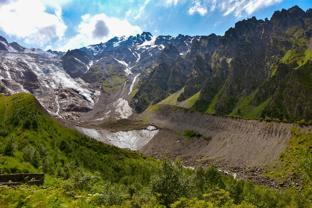 Горы цей северная осетия фото