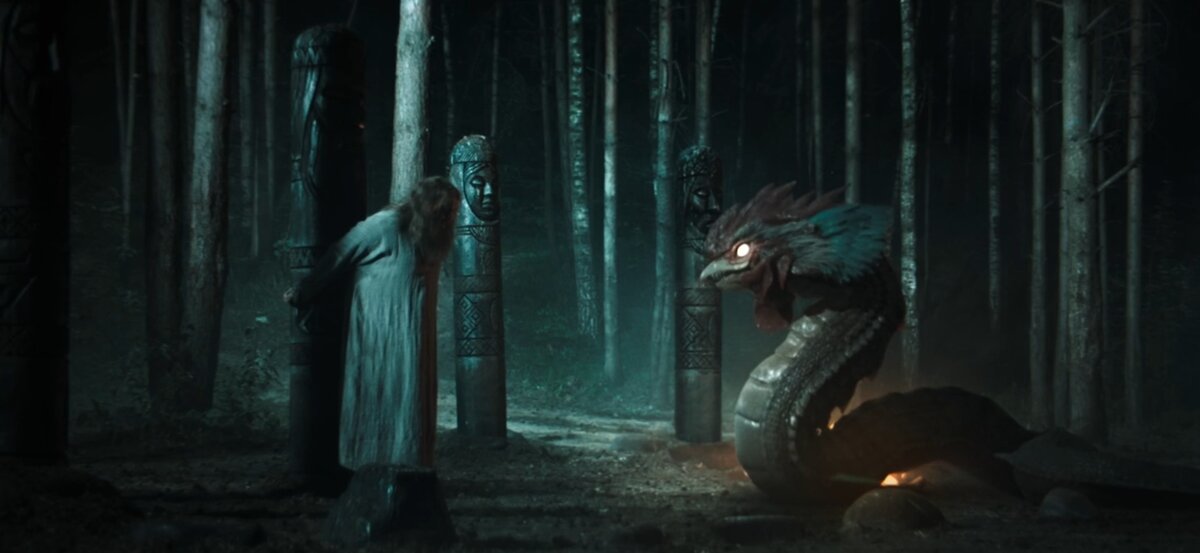 Кадр из сериала «Вампиры средней полосы». Если присмотреться, можно заметить, что киношники не постеснялись показать на экране коловрат