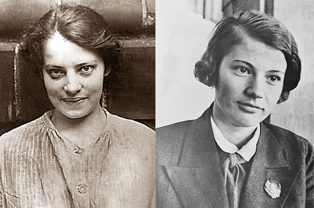 Анна Андерсон и Дуся Виноградова.