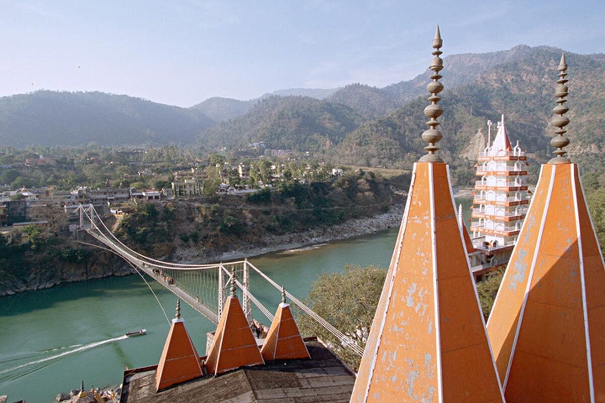 Битлз. Ришикеш, Индия. 1968 © Paul Saltzman