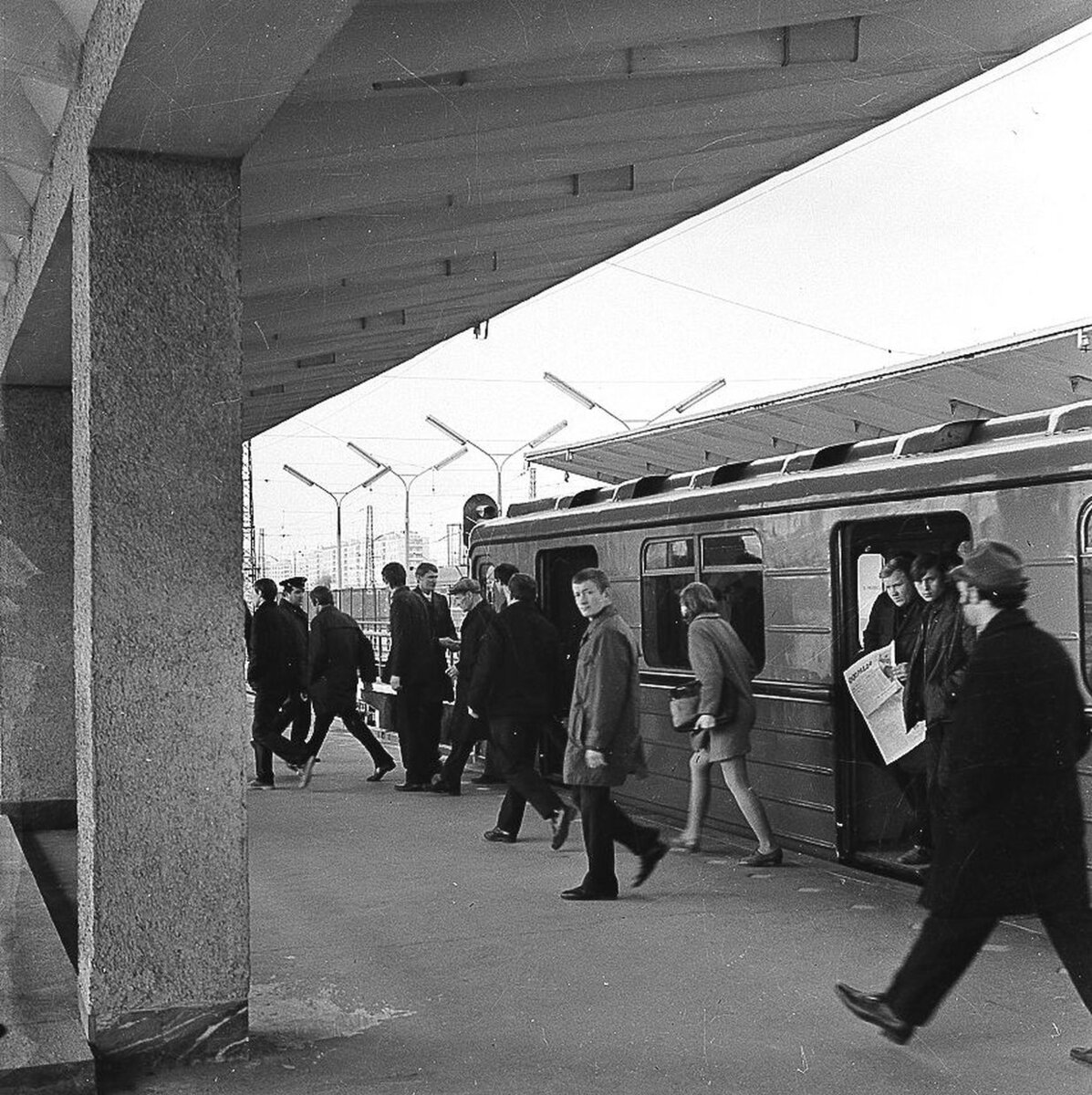 метро 80 годов