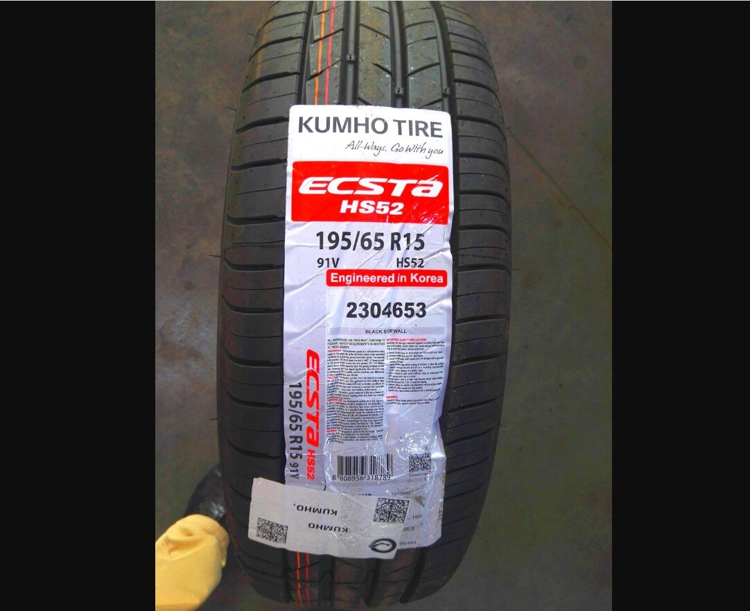 Kumho ecsta hs52 185 65 r15 88h