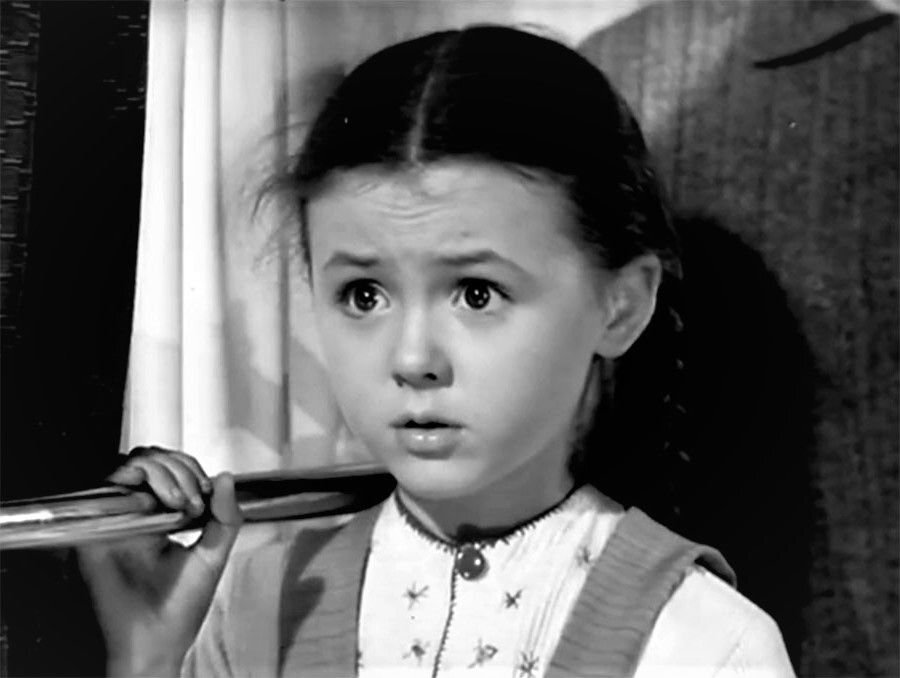      Актриса в детстве