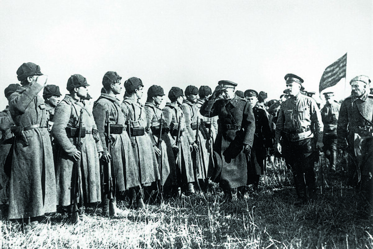 А. В. Колчак в войсках, 1919 год.