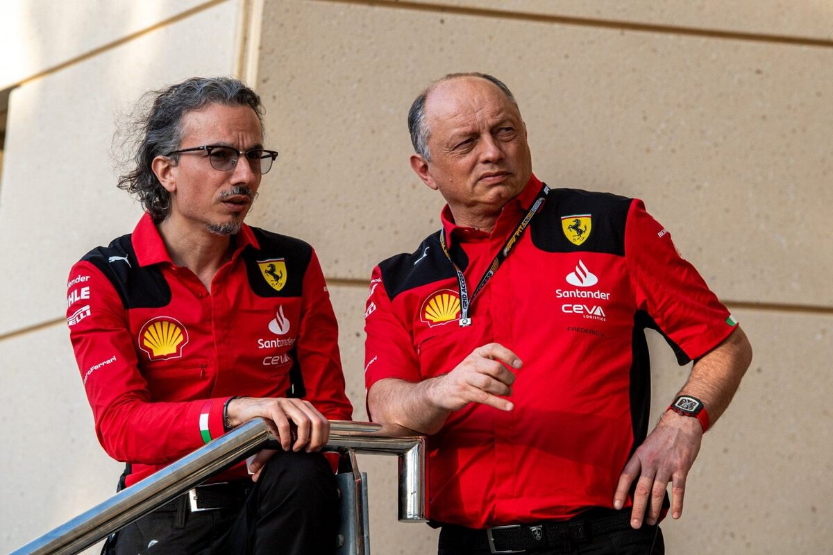 Лоран Мекис и Фредерик ВассёрФото: Ferrari  📷
