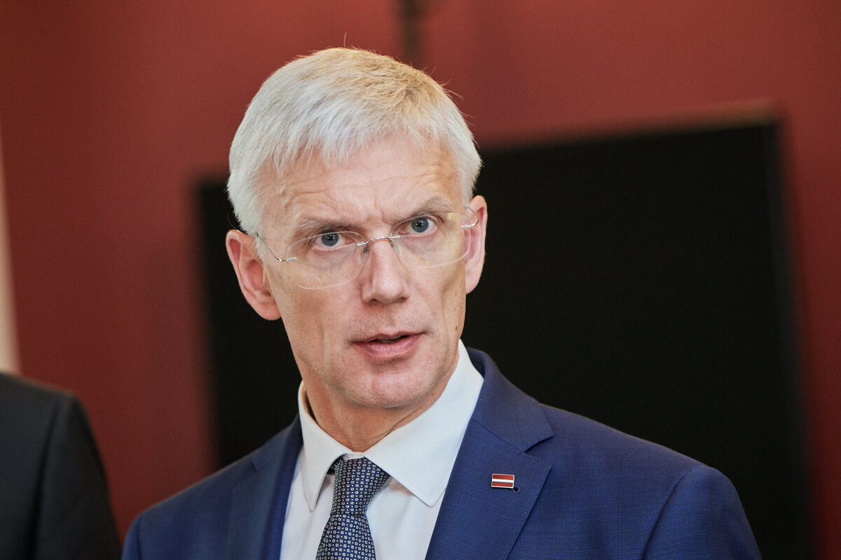 Премьер-министр Латвии Кришьянис Кариньш / Valsts kanceleja / Edmunds Brencis
