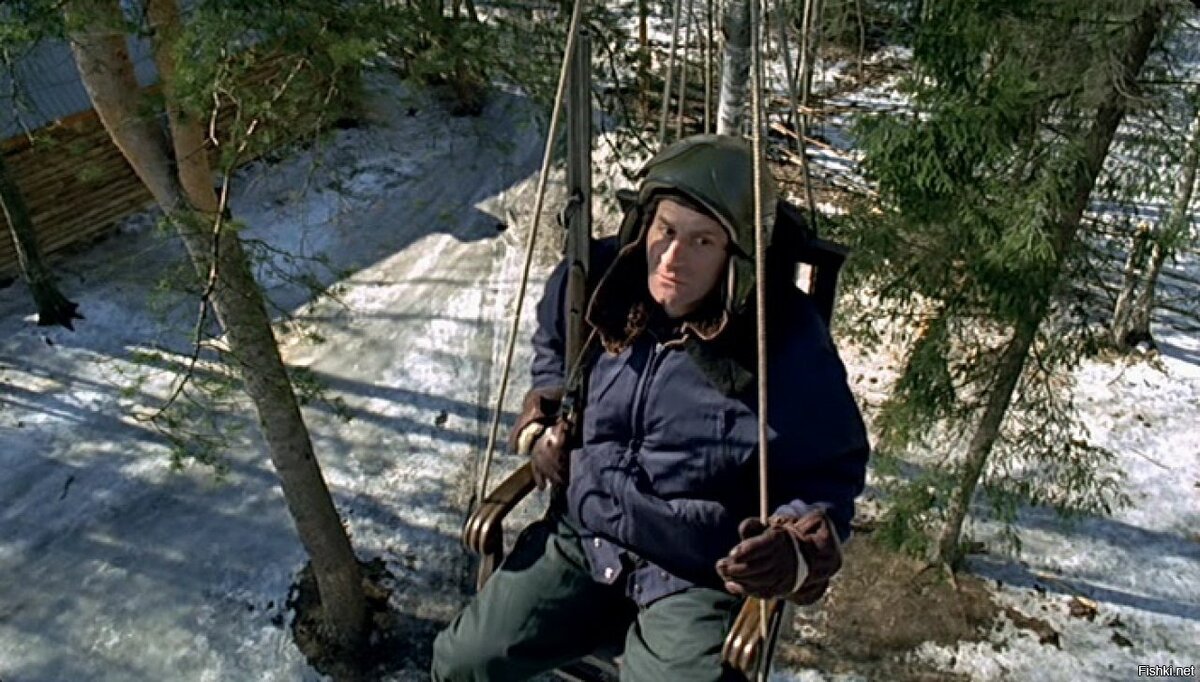 Кадр из постсоветского фильма Рогожкина