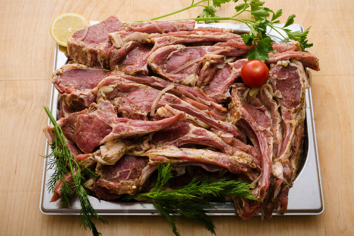 Шашлык из бараньей корейки. Заказать: https://parnoemjaso.ru/products/610039036