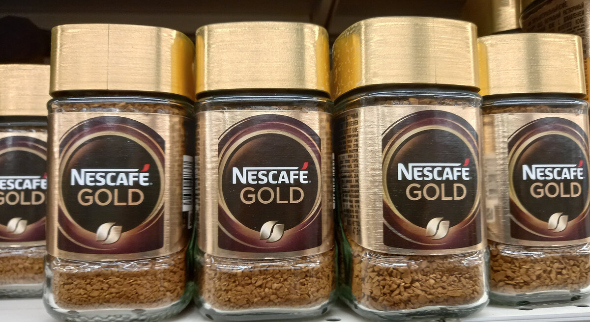 Кофе «Nescafe Gold» (фото автора)  