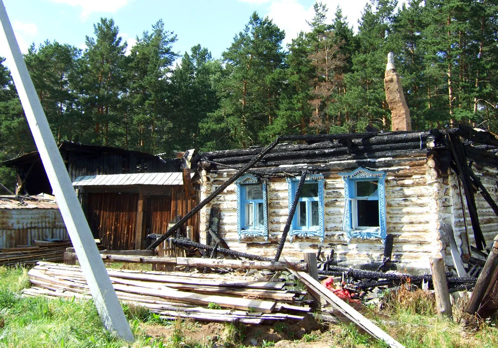 Вот здесь мы и ночевали в первую ночь