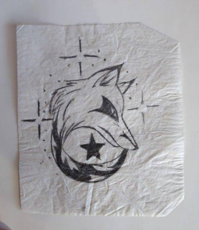 Идея-эскиз для тату, 2014 год