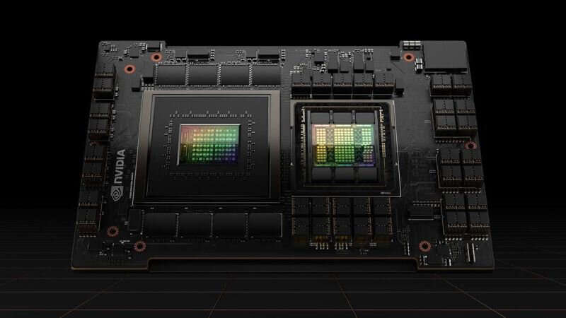    NVIDIA H100 в одном из вариантов исполнения. Источник изображения: NVIDIA
