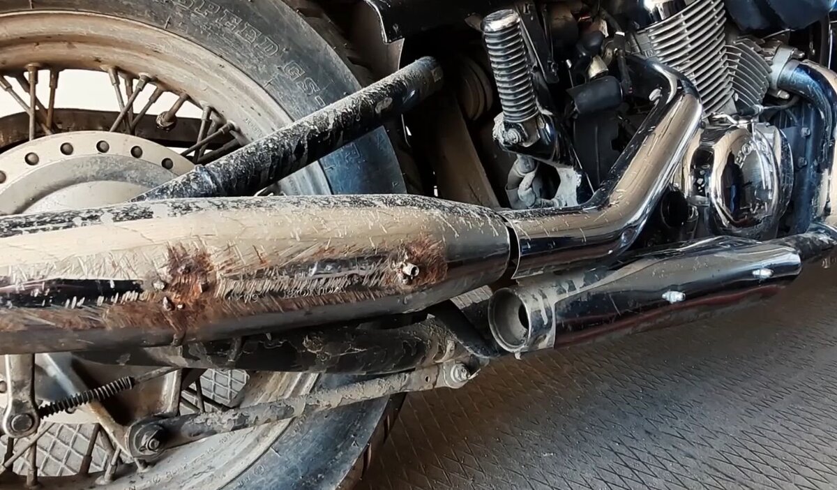 Выхлопная система fuel Exhaust Moto