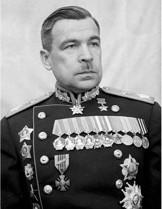 Герой Советского Союза Маршал Советского Союза Л.А.Говоров (1897-1955). Источник фото - https://stuki-druki.com/biofoto2/Leonid-Govorov-02.jpg
