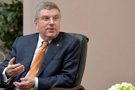    Президент МОК Томас Бах выступил с заявлением о российских спортсменах