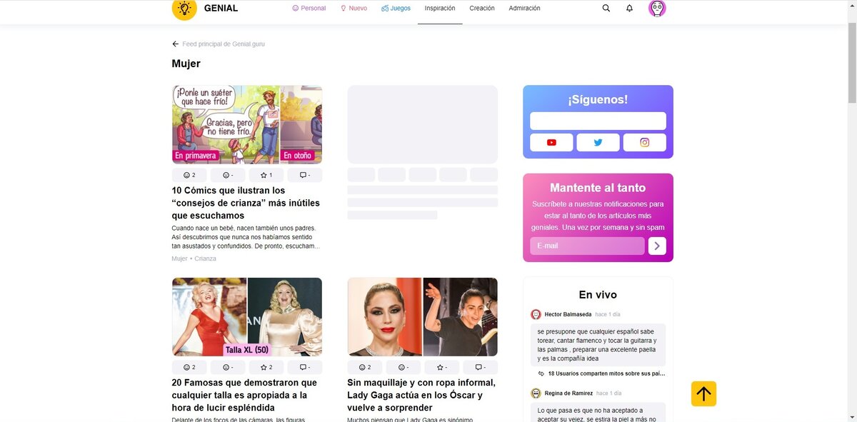 скриншот сайта genial.guru